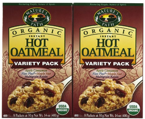 Nature's Path Hot Cereal Variety pk 14 oz 2 pk