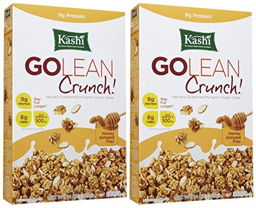 Kashi GOLEAN Crunch Cereal-Honey Almond Flax-14 Oz-2 Pack Kashi GOLEAN Crunch Cereal-Honey Almond Flax-14 Oz-2 Pack
