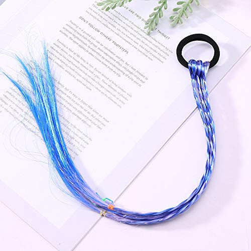 Headband Girls Twist Braid Rope Simple Rubber Band Hair Accessories Kids Wig Rope Hair Braider Tools Head Wear TXBH -Color - B-