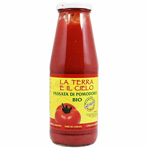La Terra e Il Cielo - Imported Organic Tomato Passata -2-- 25 oz. Jars