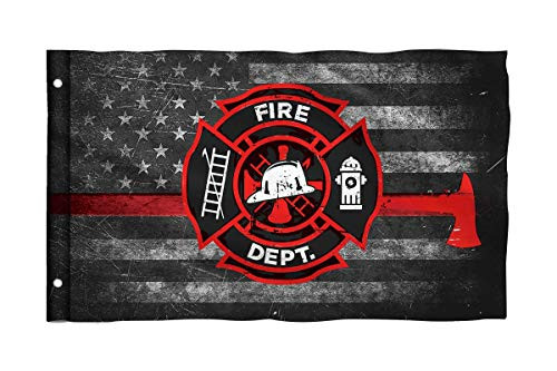 Bonsai Tree Firefighter Thin Red Line Flag 3x5 Ft One Sided and Double Stitched Police Flags with Brass Grommets American Garden House Outdoor Banner Bonsai Tree Firefighter Thin Red Line Flag 3x5 Ft One Sided and Double Stitched Police Flags with Brass Grommets American Garden House Outdoor Banner