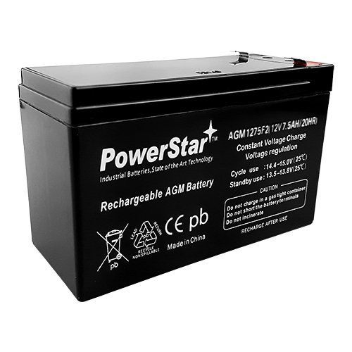 12V 7.5Ah Battery for Razor E200  and  E300S Electric Scooter - HIGH Capacity
