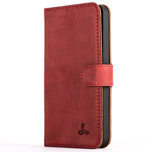 iPhone 5 - 5s - SE Case Snakehive Vintage Collection Apple iPhone 5 - 5S - SE Wallet Case in Nubuck Leather with Credit Card-Note Slots - -Burgundy- iPhone 5 - 5s - SE Case Snakehive Vintage Collection Apple iPhone 5 - 5S - SE Wallet Case in Nubuck Leather with Credit Card-Note Slots - -Burgundy-