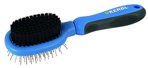 Kerbl Double Brush Flexible Blunt Wire Pins 24 x 7 cm