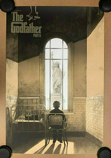 The Godfather Part 2 II Art Poster - No Frame-11x17- The Godfather Part 2 II Art Poster - No Frame-11x17-
