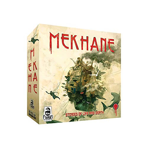 Mekhane Board Game  Adventure Board Game  Strategy Game for Teens and Adults  Fun Game for Game Night  Ages 14 and up  3 to 8 Players  Average Playtime 30 Minutes  Made by Cranio Creations