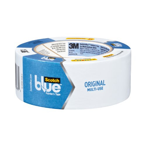 ScotchBlue Original Multi-Surface Painters Tape,  1.88 inch x 60 yard, 2090, 3 Rolls