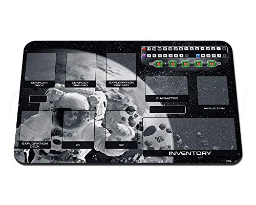 Desolate Playmat Neoprene Play Mat for Card Game Custom Design 18" x 12" x 2.5mm