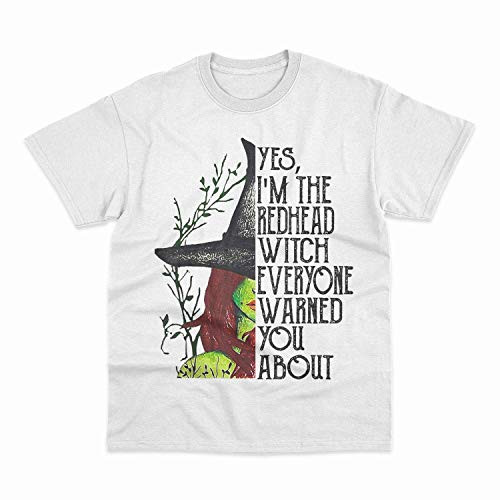 Yes I'm The Redhead Witch Everyone Warned You About T-Shirt Long Sleeve Sweatshirt Hoodie