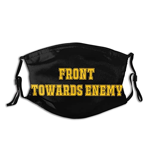 NikGe Adult mask with Filter-Front Towards Enemy Dust mas-k That can be Washed and reused 10 PCS Black