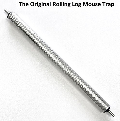 Rolling Log Mouse Trap The Original Perfect Kill/No Kill Trap for Mice, Rats & Other Pests & Rodents - Humane, Non Poison - Caught 11 Mice in 1 Night!