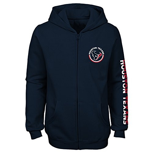 NFL Houston Texans Girls Outerstuff "Brilliant" Full Zip Fleece Hoodie Youth Large-14- Navy NFL Houston Texans Girls Outerstuff "Brilliant" Full Zip Fleece Hoodie Youth Large-14- Navy