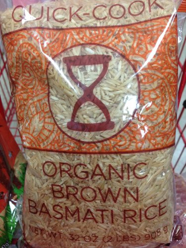 Trader Joe's Organic Brown Basmati Rice -Pack of 2-