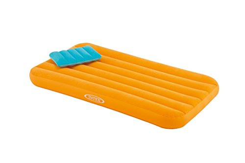 Intex Cozy Kidz Airbed w/Inflatable Pillow, Orange