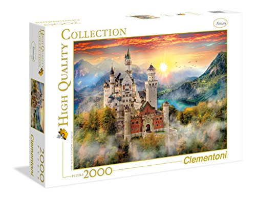Clementoni 32559.7 Clementoni-32559 Collection-Neuschwanstein-2000 Pieces Multi-Colour