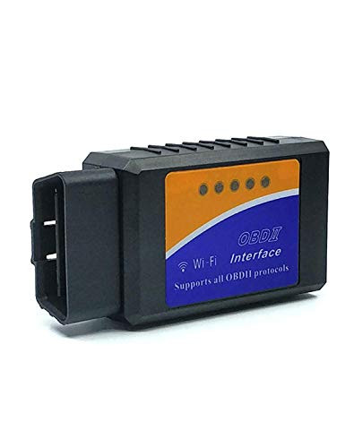 Improved Version Car WiFi Scanner OBDII,Car WiFi OBD2 Code Reader Scan Tool, Wireless Scanner Adapter Check Engine Diagnostic Tool Connects via WiFi with iPhone iPad & Andorid