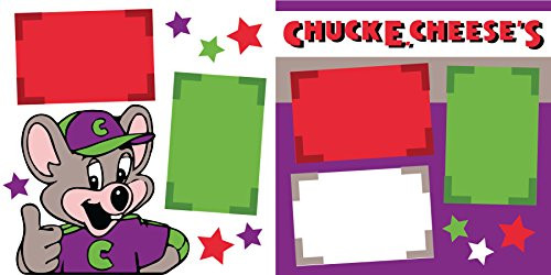 "Chuck E Cheese's" ASSEMBLED Scrapbook Page "Chuck E Cheese's" ASSEMBLED Scrapbook Page