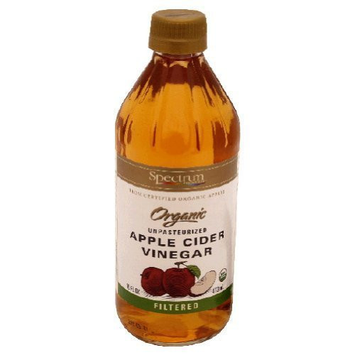 Spectrum Naturals Organic Apple Cider Vinegar Filtered -- 16 fl oz - 2 pc