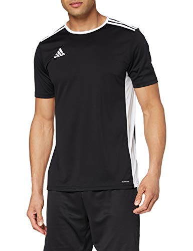 adidas Entrada 18 Jersey - Adult - Black-White - 3XL