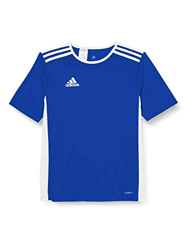 adidas Entrada 18 Jersey - Adult - Bold Blue-White - XXL