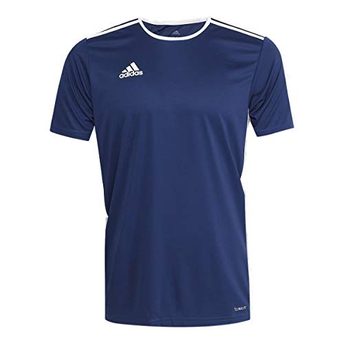 adidas Entrada 18 Jersey - Adult - Dark Blue-White - L
