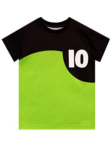 Ben 10 Boys' T-Shirt Green Size 12