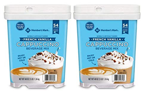 French Vanilla Cappuccino Beverage Mix 3 LB -48 OZ-
