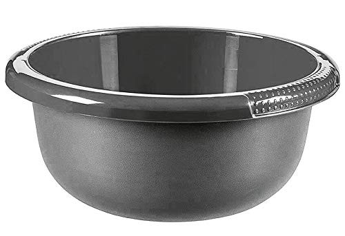 Curver Round Bowl 6.3L in Anthracite 32 x 32 x 14 cm
