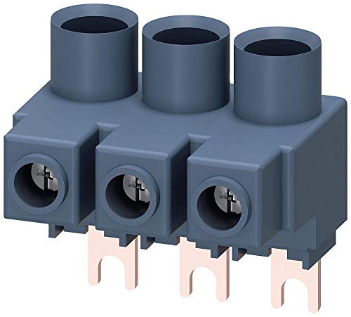 Siemens Sirius 3RV29255EB Three-Phase Feeder Terminals for Constructing Type E Starters Connection from Top for 3RV2 Motor Starter Protectors Size S00-S0