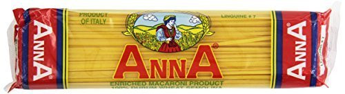 Anna - Italian Linguine Pasta No. 7 -6-- 16 oz. Pkgs.