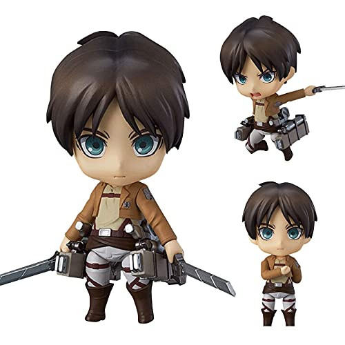 Q Version Nendoroid Attack On Titan Levi·Ackerman Movable Face Change Figure PVC Anime Cartoon Game Character Model Statue Figure Toy Collectibles Decorations Gifts Favorite by Anime Best Gift Q Version Nendoroid Attack On Titan Levi·Ackerman Movable Face Change Figure PVC Anime Cartoon Game Character Model Statue Figure Toy Collectibles Decorations Gifts Favorite by Anime Best Gift