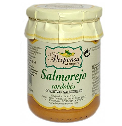 Despensa La Nuestra Salmorejo - Bread  and  Tomato Soup -14 oz-400 gr-