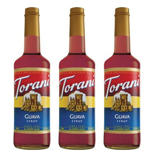 Torani Guava Syrup 750-ML -Pack of 3- Torani Guava Syrup 750-ML -Pack of 3-