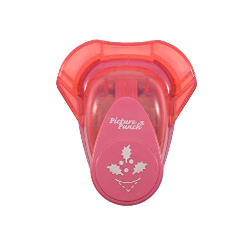 Vaessen Creative Craft Paper Corner Rounder Punch Holly for DIY Projects Scrapbooking and Card Making Multi-Colour 14 x 10 x 5 cm