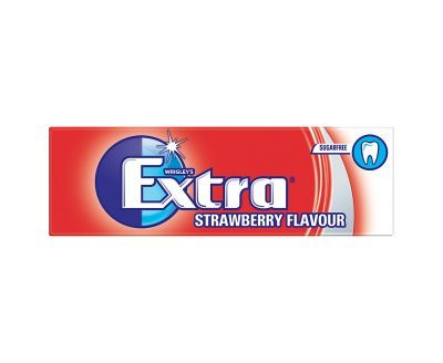 Wrigleys Extra Strawberry Flavour Sugarfree -14g x 20-