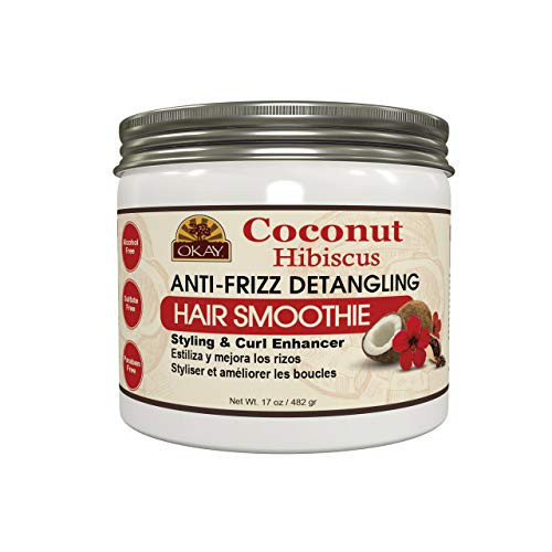 Okay Coconut Anti-Frizz Detangling Hair Smoothie 17 Oz