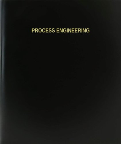 BookFactory Process Engineering Log Book-Journal-Logbook - 120 Page 8.5"x11" Black Hardbound -XLog-120-7CS-A-L-Black-Process Engineering Log Book--