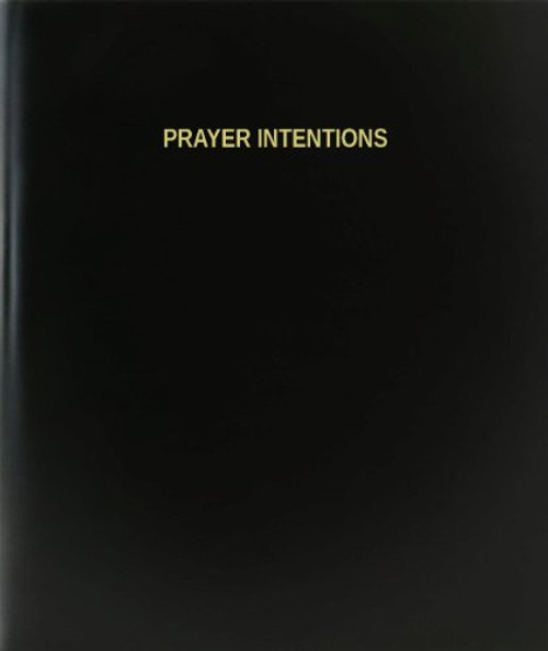 BookFactory Prayer Intentions Log Book-Journal-Logbook - 120 Page 8.5"x11" Black Hardbound -XLog-120-7CS-A-L-Black-Prayer Intentions Log Book-- BookFactory Prayer Intentions Log Book-Journal-Logbook - 120 Page 8.5"x11" Black Hardbound -XLog-120-7CS-A-L-Black-Prayer Intentions Log Book--