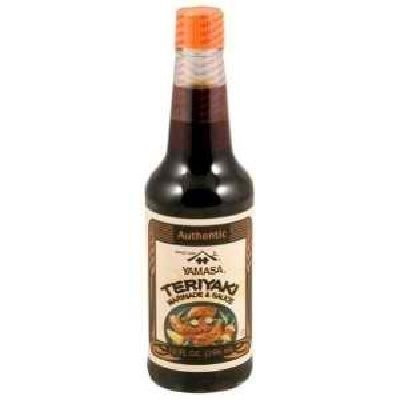 Yamasa Teriyaki Marinade  and  Sauce 10-Ounce Bottle -Pack of 3-