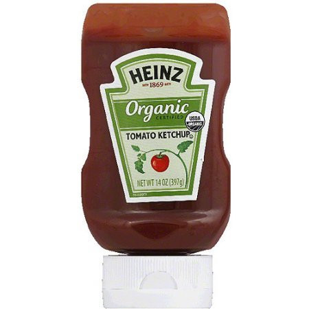 Heinz Organic Tomato Ketchup 14 oz -Pack of 6-