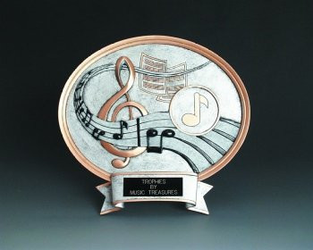 Music Treasures Co. G-Clef Plaque
