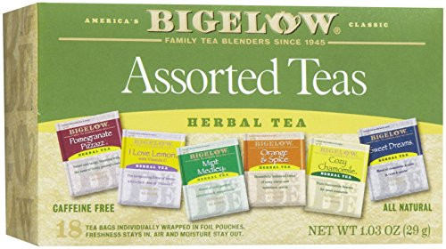 Bigelow 6 Assorted Herbs Tea Bags - 18 ct