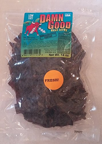 Damn Good Beef Jerky 14oz. Hawaiian Teriyaki Bag