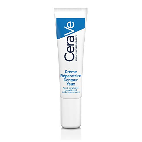 CeraVe Eye Repair Cream  14 ml-0.5 oz  Eye Cream for Dark Circles  and  Puffiness
