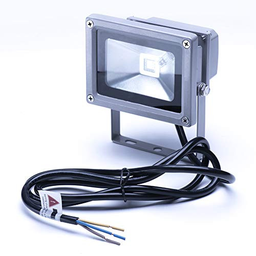 LOFTEK RGB LED Flood Light, Proto 10W Outdoor light, Waterproof IP65 Spotlight, 16 Colors Changing and 4 Modes with Remote Control