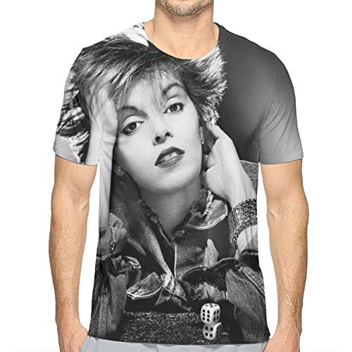 Kenneth M Dubreuil Pat Benatar Mens Short Sleeve T Shirts Full Print XXL White