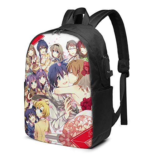 CLANNAD 17 Inch Backpack 3D Printing Computer Backpack School Bag CLANNAD 17 Inch Backpack 3D Printing Computer Backpack School Bag