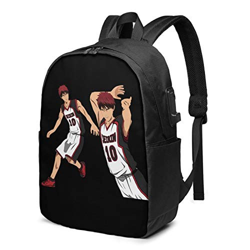 Kagami Taiga Kuroko's Basketball 17 Inch Backpack 3D Printing Computer Backpack School Bag