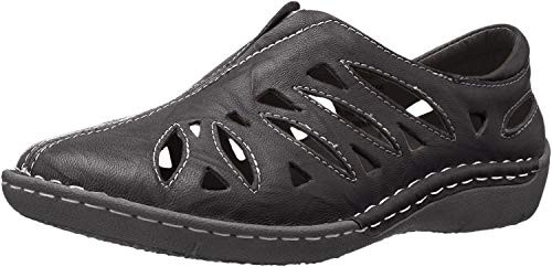 Propet Women's Cameo Loafer Flat Navy 6.5 Narrow US