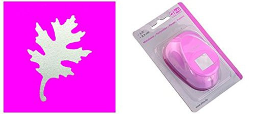 Efco Punch L Oak Leave 37 x 25 mm 20 x 10 x 4 cm Pink